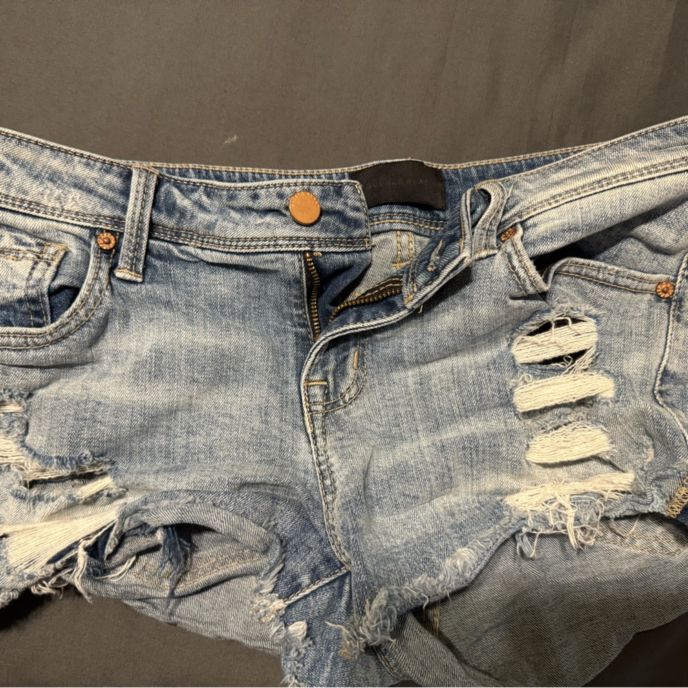 Buckle Black Shorts